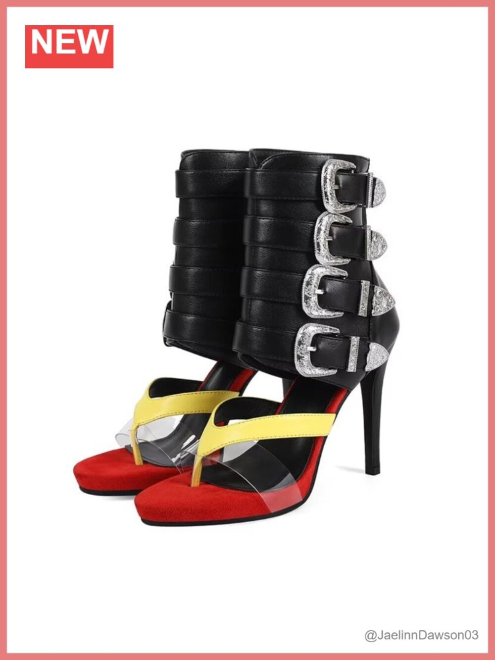 Women's Gladiator Heeled Sandals Suede Mid Calf Open Toe Stiletto Kitten Heel